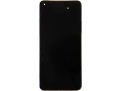 LCD Display + Dotyková Doska + Predný Kryt pre Xiaomi Mi 11 Lite 4G Black (Service Pack)
