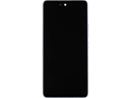 LCD displej + Dotyk + Predný kryt Samsung A536B Galaxy A53 5G Awesome Blue (Service Pack)