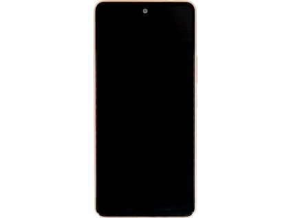 LCD display + Dotyk + Přední kryt Samsung A536B Galaxy A53 5G Awesome Peach (Service Pack)