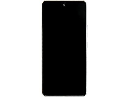 LCD displej + Dotyk + Predný kryt Samsung A536B Galaxy A53 5G Awesome White (Service Pack)