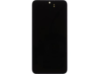LCD display + Dotyk + Přední kryt Samsung S906B Galaxy S22+ Phantom Black (Service Pack)