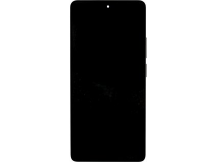 LCD Display + Dotyková Doska + Predný Kryt pre Xiaomi Redmi Note 13 Pro 4G Black (Service Pack)