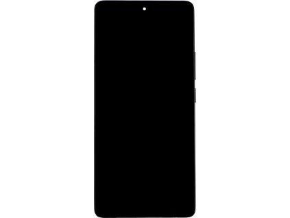 LCD Display + Dotyková Doska + Predný Kryt pre Xiaomi Redmi Note 14 Pro 4G Black (Service Pack)