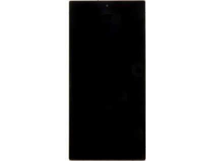 LCD displej + Dotyk + Predný kryt Samsung S918 Galaxy S23 Ultra Lavender (Service Pack)