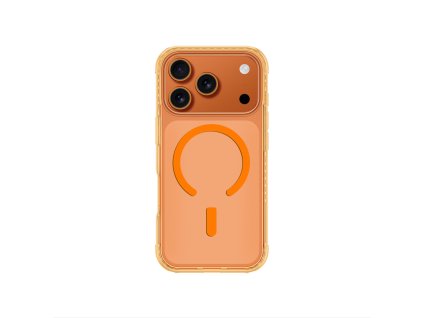 Puzdro AmazingThing Titan Pro Drop Proof Case pre iPhone 17 Pro s 3 šošovkami, titánovo oranžové