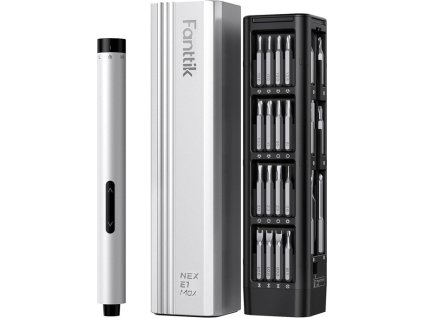 Sada elektrických šroubováků Fanttik E1 Max 3,7 V (stříbrná)