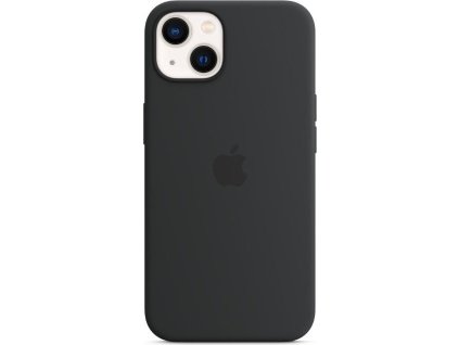 MM2A3ZM/A Apple Silikonový Kryt vč. Magsafe pro iPhone 13 Black