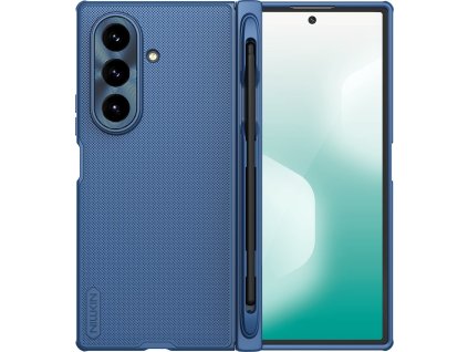 Nillkin Super Frosted FOLD Magnetic Pen Slot Zadní Kryt pro Samsung Galaxy Z Fold 7 Blue