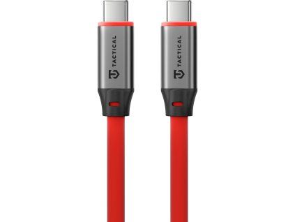 Tactical Fat Man 2.0 Kábel USB-C/USB-C 1m Červený