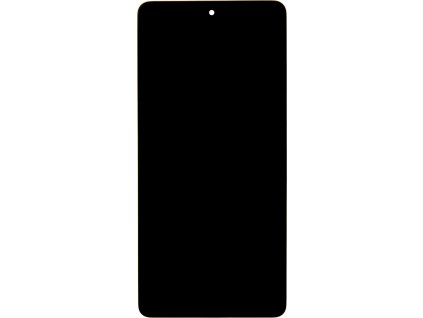 LCD Display + Dotyková Deska + Přední Kryt pro Xiaomi Redmi Note 12 Pro+ 5G Black (Service Pack)