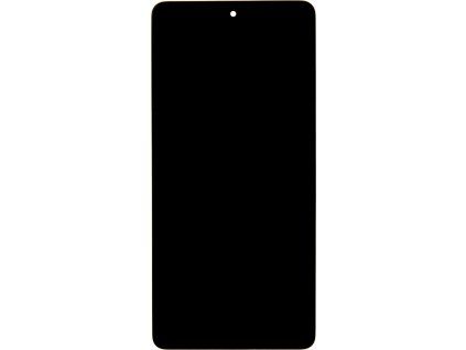 LCD Display + Dotyková Doska + Predný Kryt pre Xiaomi Redmi Note 12 Pro + 5G Black (Service Pack)