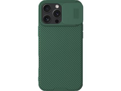 Nillkin CamShield PRO Magnetic Zadní Kryt pro Apple iPhone 16 Pro Max Dark Green