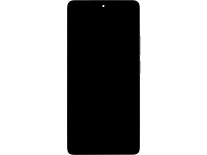 LCD Display + Dotyková Doska + Predný Kryt pre Xiaomi Redmi Note 14S Black (Service Pack)