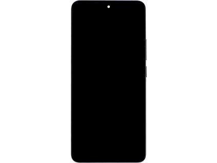 LCD Display + Dotyková Doska + Predný Kryt pre Xiaomi Redmi Note 14 Pro + 5G Black (Service Pack)