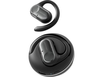 Bezdrátová sluchátka, Vention, NBPB0, OpenBeat O11 (černá)