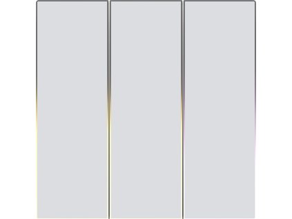 Dotykový spínač světla ZigBee Avatto TS60-EU-W3 Triple TUYA (bílý).