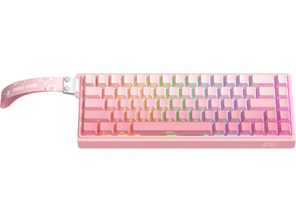 Klávesnice ONIKUMA G69 (růžová) (QWERTY)