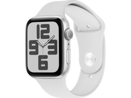 OBAL:ME Silikonový Řemínek pro Apple Watch 38-41mm S-M White
