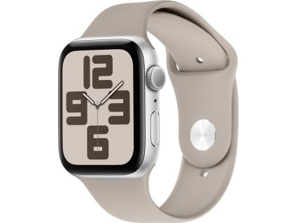 OBAL:ME Silikonový Řemínek pro Apple Watch 38-41mm S-M Beige