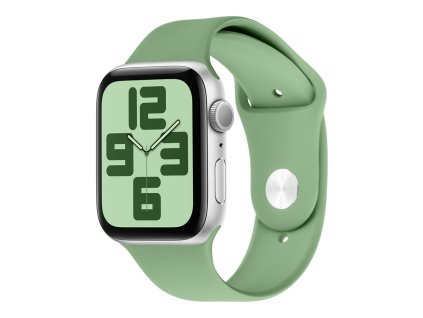 OBAL:ME Silikonový Řemínek pro Apple Watch 42-49mm M-L Green