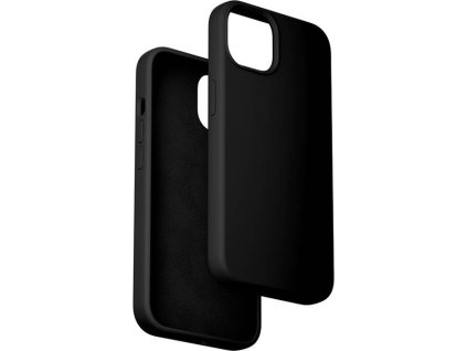 Silikonový kryt Vention KUFB0-20 pro iPhone 15 Plus (černý)