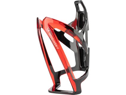 Držák na lahve na kolo Wozinsky WUR-01BR - černý a červený