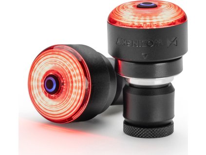 Wozinsky WIS-01 Voděodolná chytrá zadní světla 2 ks - Černá