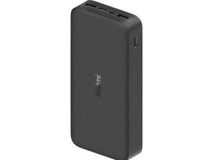 Xiaomi Redmi Powerbanka Dual USB 18W 20000mAh Black