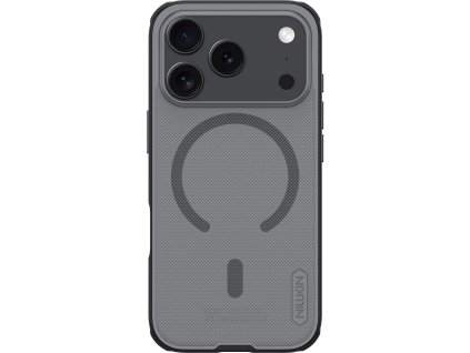 Nillkin Super Frosted PRO Magnetic Zadní Kryt pro Apple iPhone 17 Pro Transparent Black