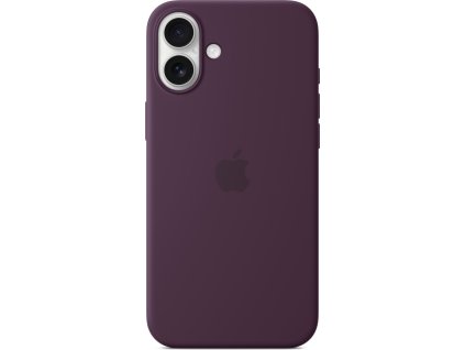 MYYD3ZM/A Apple Silikonový Kryt vč. Magsafe pro iPhone 16 Plus Plum