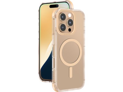 Kryt AmazingThing Omni Mag pro iPhone 16 Pro – růžovo-zlatý