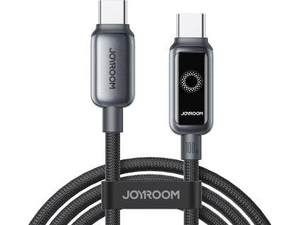 Kabel Joyroom S-A55 StarFlight 100W USB-C - USB-C 1,2m - černý