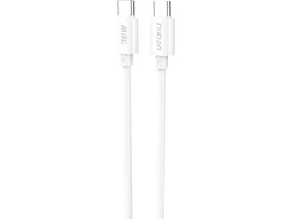 Dudao L4C USB-C / USB-C 30W Kábel 1.2m - Biely