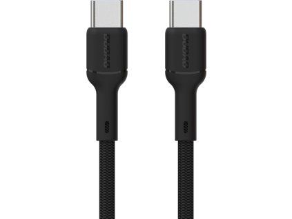 Dudao L9C 65W USB-C - USB-C Kábel 1m - Čierny
