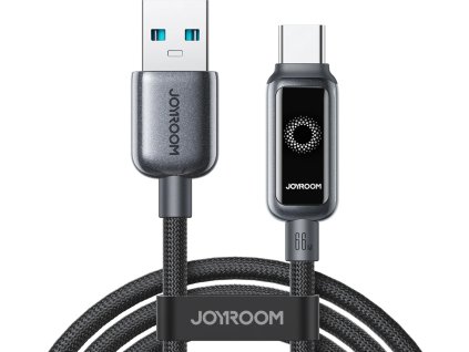 Kabel Joyroom S-A55 StarFlight 66W USB-A - USB-C 1,2m - černý