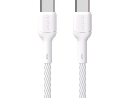 Kabel Dudao L9C 65W USB-C - USB-C 1m - bílý