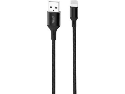 XO cable NB143 USB - Lightning 1,0 m 2,4A čierna