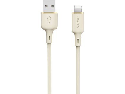 Dudao L7SL USB-A na Lightning kábel 5A, 1m, béžový