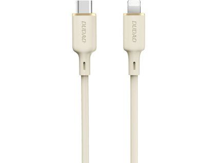Dudao L7SCL USB-C na Lightning kábel 30W, 1m – béžový