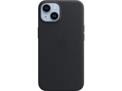 MPP93ZM/A Apple Kožený Kryt vr. MagSafe pre iPhone 14 Plus Midnight