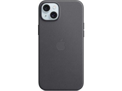 Kryt FineWoven vr. MagSafe pre iPhone 15 Plus Čierny
