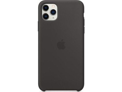 MX002ZM/A Apple Silikónový Kryt pre iPhone 11 Pro Max Black