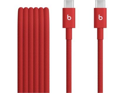Apple Beats USB-C/USB-C Dátový Kábel 1.5m Red MDGF4ZM/A