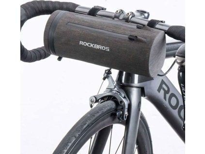 Voděodolná brašna na řídítka Rockbros AS-051 - černá