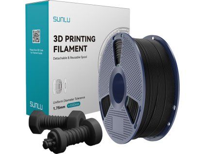 Vysokorychlostní ABS filament Sunlu (černý)