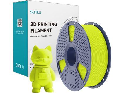 Matný PLA filament Sunlu (světle zelený)