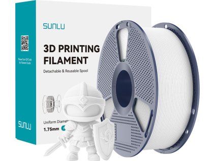 Filament Sunlu PLA+ (bílý)