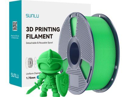 Filament Sunlu PLA+ (zelený)