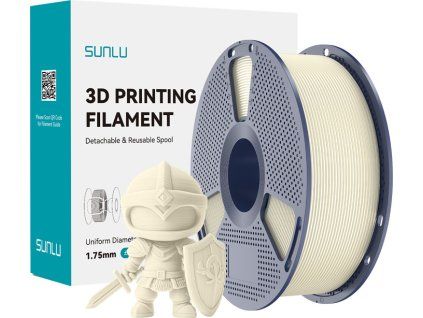 Filament Sunlu PLA+ (slonová kost)