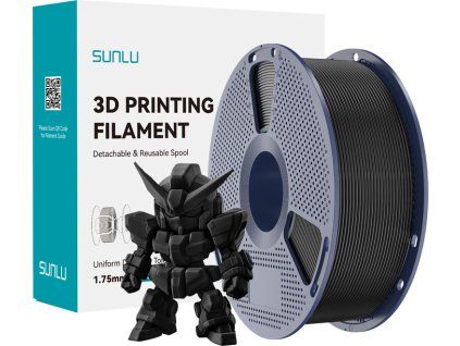 Filament Sunlu PLA+ 2.0 (čierny)